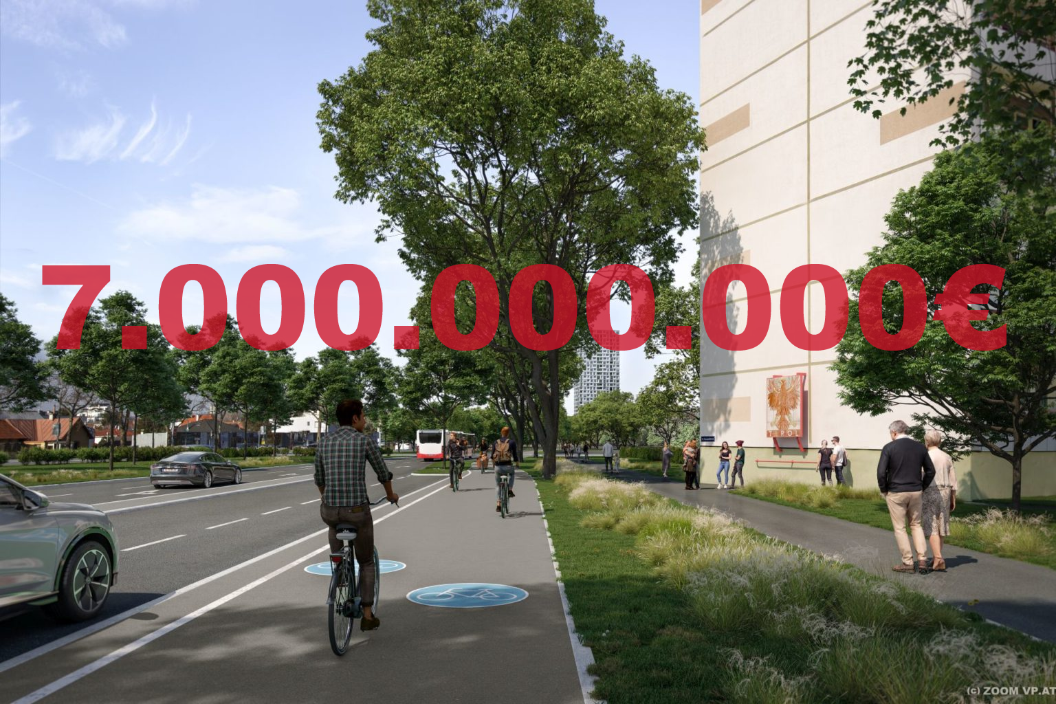 Future-oriented Study: Austria’s cycle infrastructure needs 7 Billion Euros of investment.