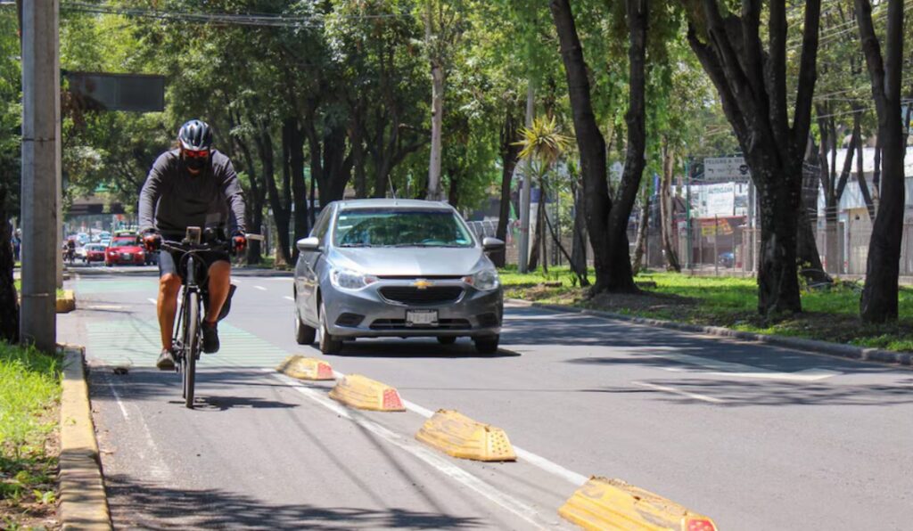 Radweg in CDMX